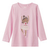 Mädchen Langarmshirt mit Wendepailletten