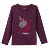 Mädchen Langarmshirt mit Wendepailletten