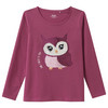 Mädchen Langarmshirt mit Wendepailletten
