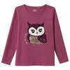 Mädchen Langarmshirt mit Wendepailletten