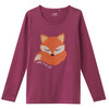 Mädchen Langarmshirt mit Wendepailletten