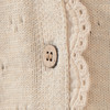 Baby Strickjacke mit Ajour-Muster