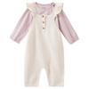 Newborn Set mit Strickoverall und Shirt