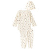 Newborn Wickelbody, Leggings und Mütze im Set