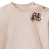 Baby Sweatshirt mit Schleifen-Applikation