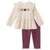 Baby Set mit Langarmshirt und Leggings