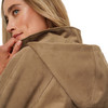 Damen Jacke in Veloursleder-Optik