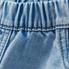 Baby Jeans mit Used-Waschung