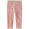 Baby Leggings mit floralem Muster