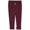 Gebreide babylegging met ribbelstructuur