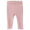 2 Newborn Leggings mit Rippstruktur