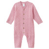 Newborn Strickoverall mit Knöpfen