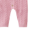 Newborn Strickoverall mit Knöpfen
