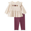 Newborn Set mit Langarmshirt und Leggings