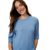 Damen Strickpullover mit weiten Ärmeln