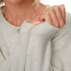 Damen Strickjacke mit Knopfleiste