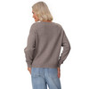 Damen Strickjacke mit Knopfleiste