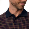 Herren Poloshirt mit Allover-Muster