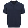 Herren Strickpoloshirt aus Baumwolle