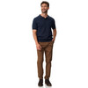 Herren Strickpoloshirt aus Baumwolle