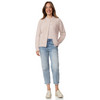 Damen Strickjacke mit Druckknopfleiste