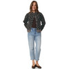 Damen Strickjacke mit Druckknopfleiste