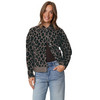 Damen Strickjacke mit Druckknopfleiste