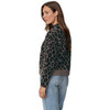Damen Strickjacke mit Druckknopfleiste