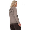 Damen Strickpullover mit Frottee-Applikation
