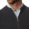 Herren Strickjacke in Unifarben