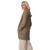 Damen Strickjacke mit Kapuze