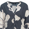 Damen Longbluse mit Turn-up-Ärmeln