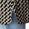 Damen Longbluse mit Turn-up-Ärmeln