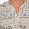 Damen Bluse mit Turn-up-Ärmeln