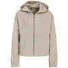 Damen Cord-Blouson mit Kapuze