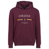 Herren Hoodie mit kleinem Print