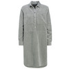 Damen Cord-Kleid mit Brusttaschen hellgrau