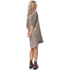 Damen Cord-Kleid mit Brusttaschen