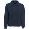 Herren Fleecepullover mit Troyerkragen