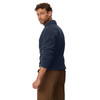 Herren Fleecepullover mit Troyerkragen