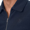 Herren Fleecepullover mit Troyerkragen