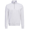 Herren Sweattroyer mit Stickerei weiss