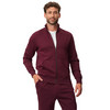 Herren Sweatjacke mit Stehkragen