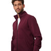 Herren Sweatjacke mit Stehkragen