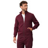 Herren Sweatjacke mit Stehkragen