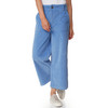 Damen Cord-Culotte mit breitem Bund