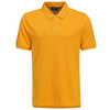 Herren Poloshirt in Piqué-Struktur dunkelgelb