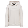 Damen Modal-Hoodie mit Stickerei beige