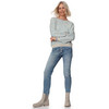 Damen Modalshirt mit Animal-Print