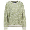 Damen Modalshirt mit Animal-Print grün / beige